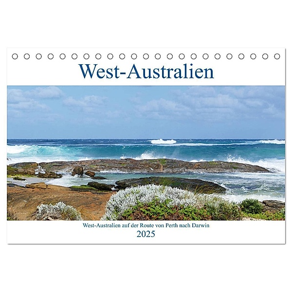 West-Australien (Tischkalender 2025 DIN A5 quer), CALVENDO Monatskalender, Calvendo, Nicolette Berns