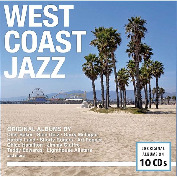 West Coast Jazz-20 Original Albums, Various