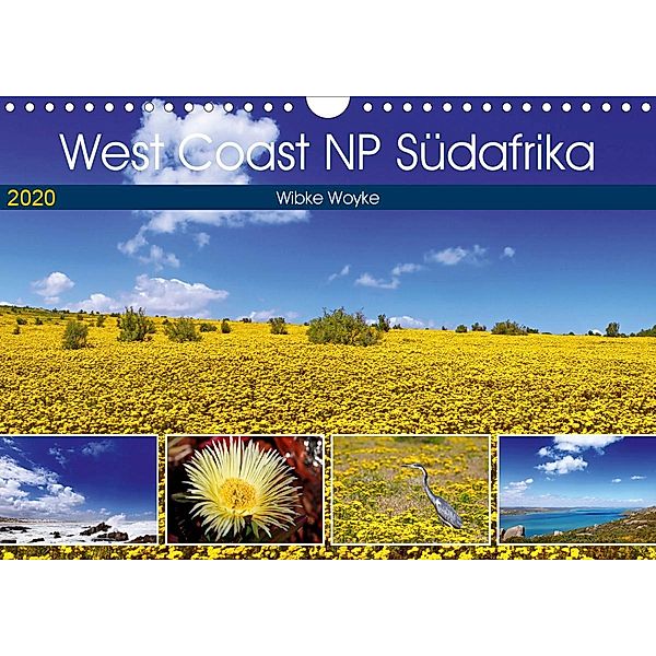 West Coast NP Südafrika 2020 (Wandkalender 2020 DIN A4 quer), Wibke Woyke