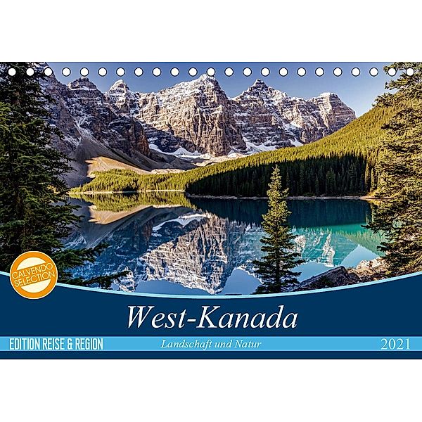 West-Kanada (Tischkalender 2021 DIN A5 quer), Thomas Gerber