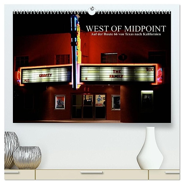West of Midpoint (hochwertiger Premium Wandkalender 2024 DIN A2 quer), Kunstdruck in Hochglanz, Ellen und Udo Klinkel