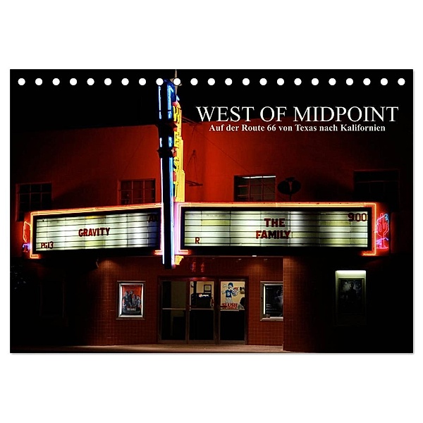 West of Midpoint (Tischkalender 2024 DIN A5 quer), CALVENDO Monatskalender, Ellen und Udo Klinkel