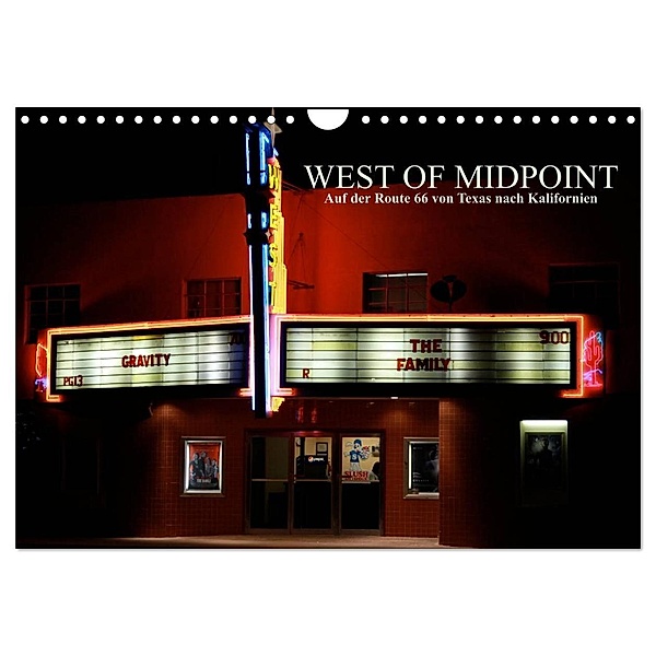 West of Midpoint (Wandkalender 2024 DIN A4 quer), CALVENDO Monatskalender, Ellen und Udo Klinkel