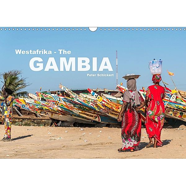 Westafrika - The Gambia (Wandkalender 2021 DIN A3 quer), Peter Schickert