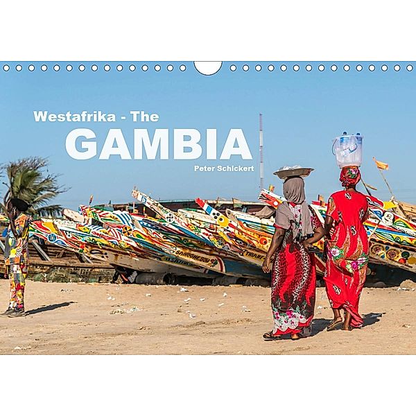 Westafrika - The Gambia (Wandkalender 2021 DIN A4 quer), Peter Schickert