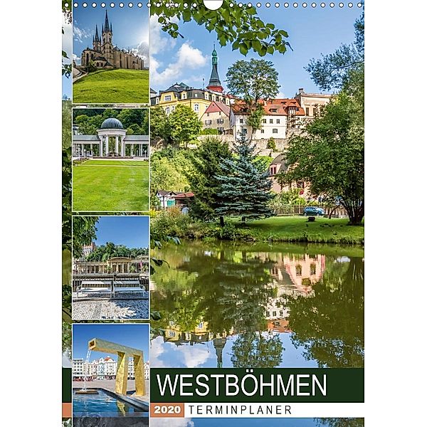 WESTBÖHMEN Terminplaner (Wandkalender 2020 DIN A3 hoch), Melanie Viola