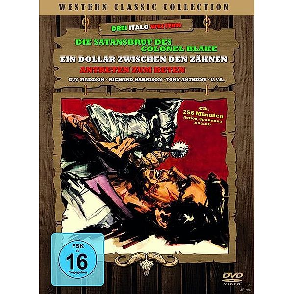 Western Classic Collection (3er-schuber: Die Satansbrut des Colonel Blake - Ein Dollar zwischen den Zähnen - Antreten zum Beten) DVD-Box