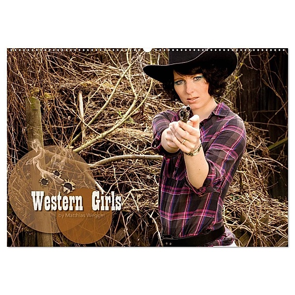 Western Girls (Wandkalender 2024 DIN A2 quer), CALVENDO Monatskalender, Matthias Weggel
