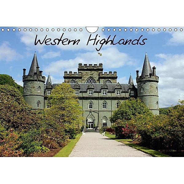 Western Highlands - Schottland (Wandkalender 2017 DIN A4 quer), Sylvia Schwarz