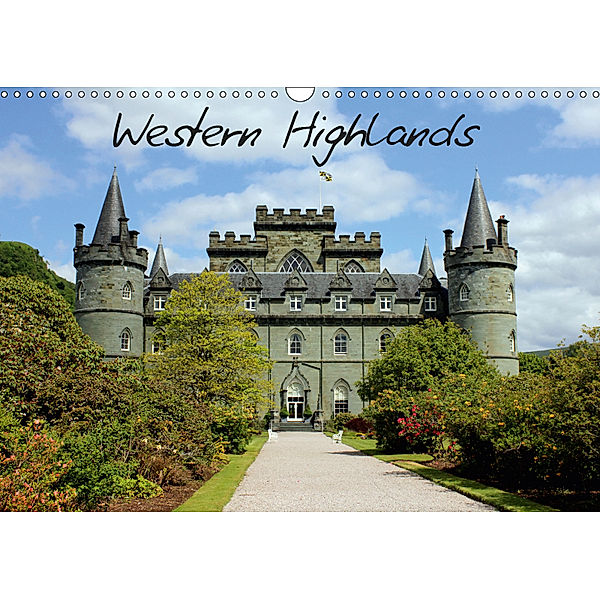 Western Highlands - Schottland (Wandkalender 2019 DIN A3 quer), Sylvia schwarz