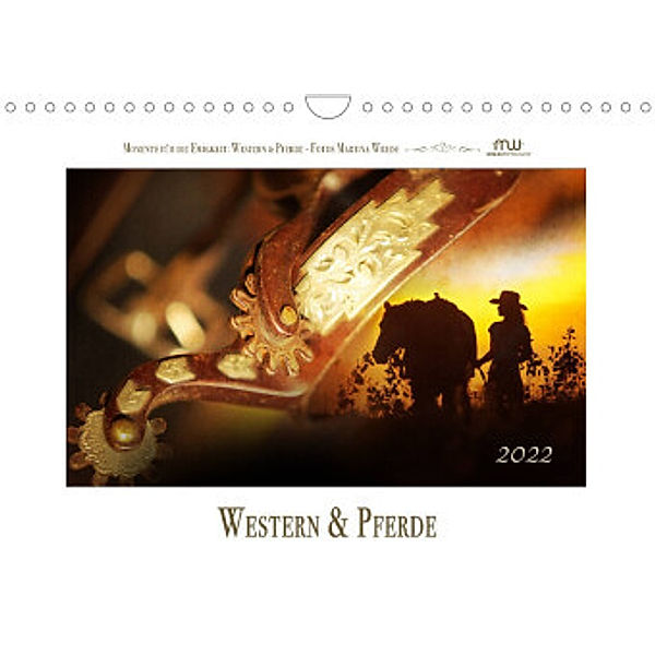 Western und PferdeCH-Version  (Wandkalender 2022 DIN A4 quer), Martina Wrede