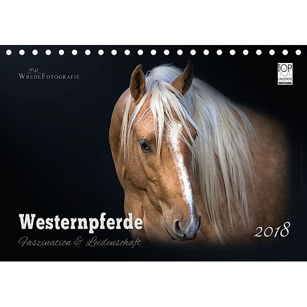 Westernpferde - Faszination und Leidenschaft (Tischkalender 2018 DIN A5 quer), Martina Wrede