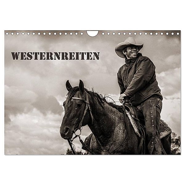 Westernreiten (Wandkalender 2024 DIN A4 quer), CALVENDO Monatskalender, Berit Seiboth