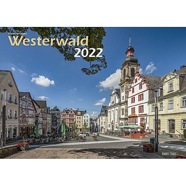 Westerwald 2022 Bildkalender A3 quer, spiralgebunden