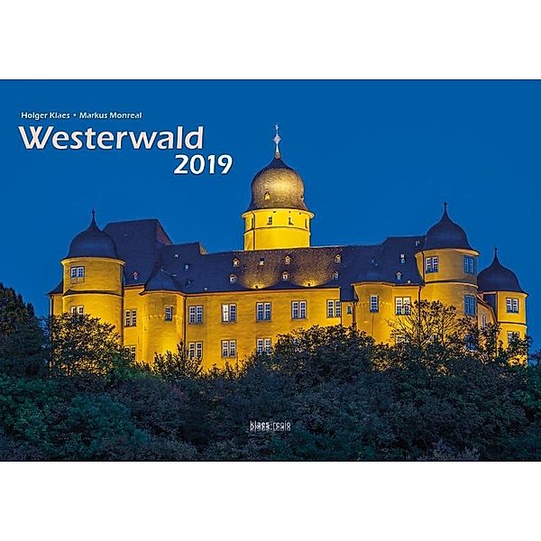 Westerwald Bildkalender A3 quer, spiralgebunden