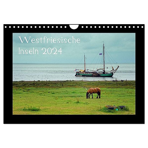 Westfriesische Inseln 2024 (Wandkalender 2024 DIN A4 quer), CALVENDO Monatskalender, Gerald Just