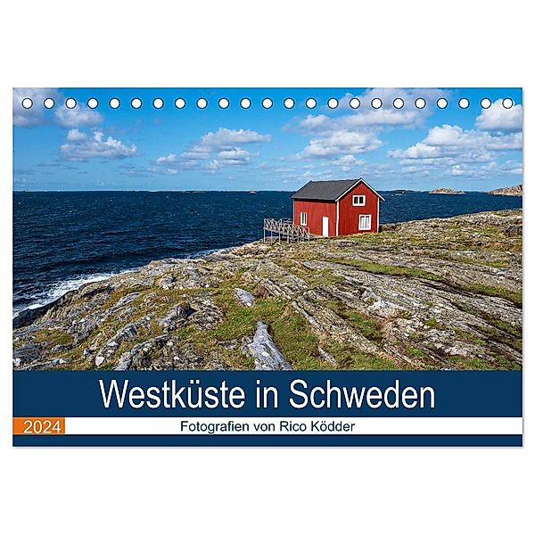 Westküste in Schweden (Tischkalender 2024 DIN A5 quer), CALVENDO Monatskalender, Rico Ködder