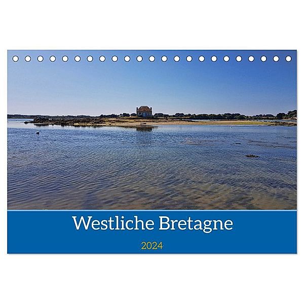 Westliche Bretagne (Tischkalender 2024 DIN A5 quer), CALVENDO Monatskalender, Mathias