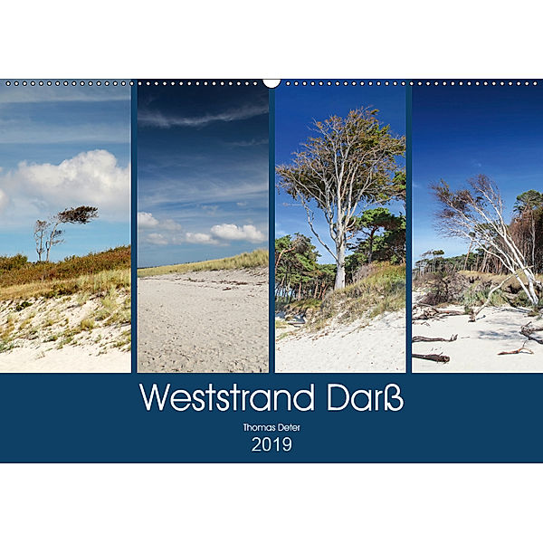 Weststrand Darß (Wandkalender 2019 DIN A2 quer), Thomas Deter