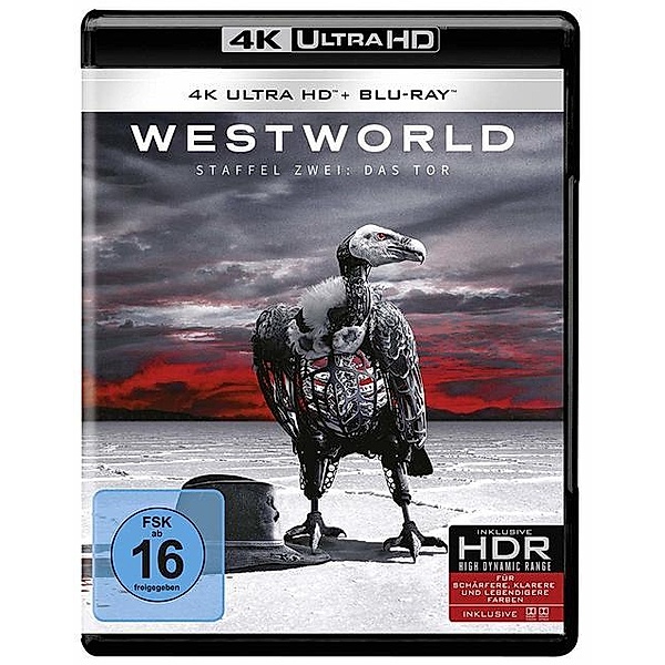 Westworld - Staffel 2 (4K Ultra HD), Evan Rachel Wood Thandie Newton Anthony Hopkins