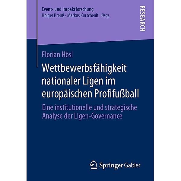 Wettbewerbsfähigkeit nationaler Ligen im europäischen Profifussball / Event- und Impaktforschung, Florian Hösl