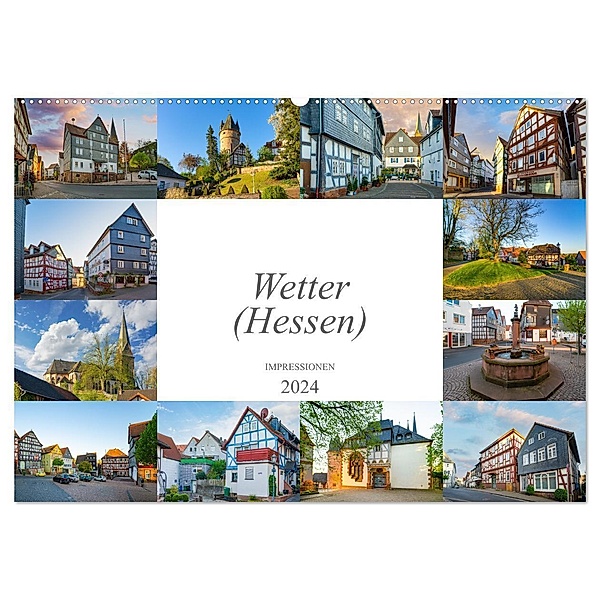 Wetter (Hessen) Impressionen (Wandkalender 2024 DIN A2 quer), CALVENDO Monatskalender, Dirk Meutzner