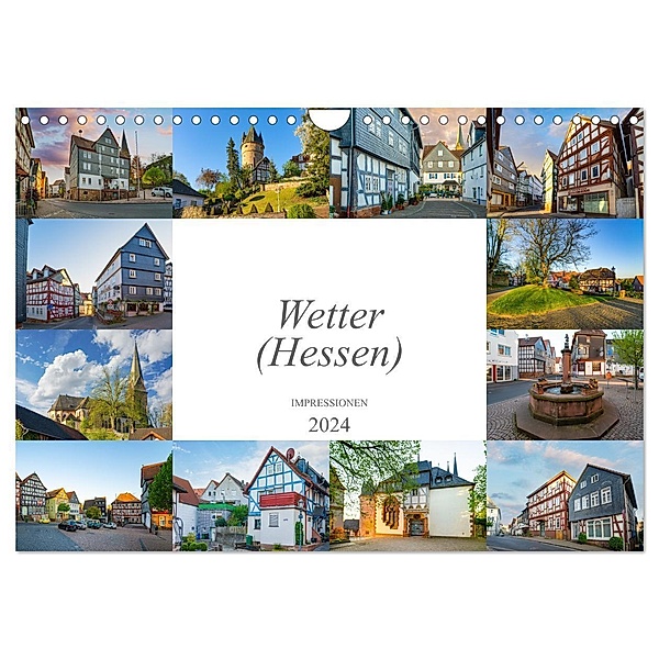 Wetter (Hessen) Impressionen (Wandkalender 2024 DIN A4 quer), CALVENDO Monatskalender, Dirk Meutzner