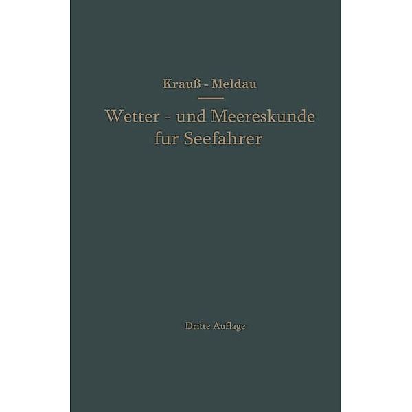 Wetter- und Meereskunde für Seefahrer, Joseph Krauß, Heinrich Meldau
