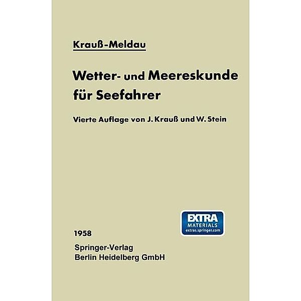 Wetter- und Meereskunde für Seefahrer, Joseph Krauß, Heinrich Meldau