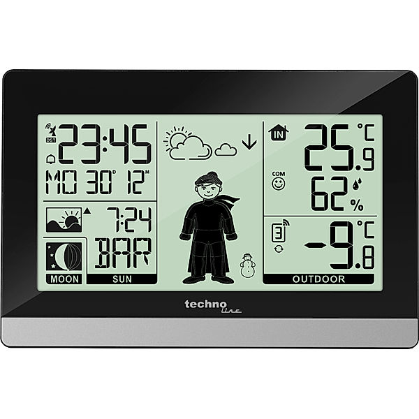 Wetterstation WS 9612 mit Wettermännchen