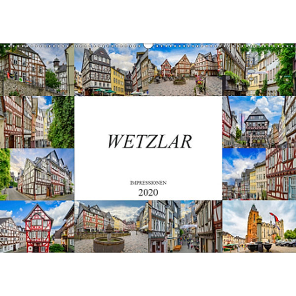 Wetzlar Impressionen (Wandkalender 2020 DIN A2 quer), Dirk Meutzner