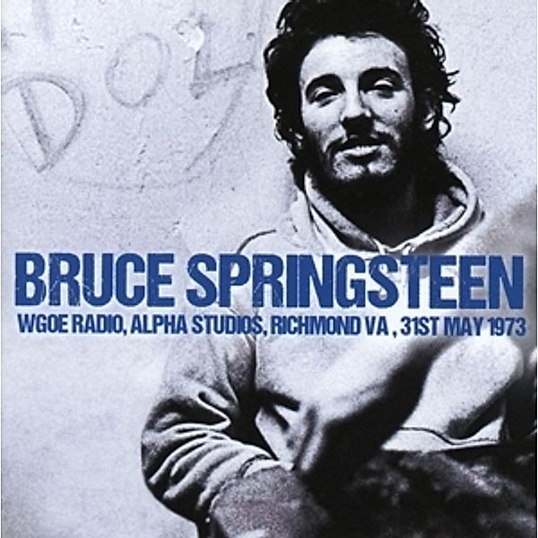 Wgoe Radio,Alpha Studios,Richmond Va,31st May 1, Bruce Springsteen