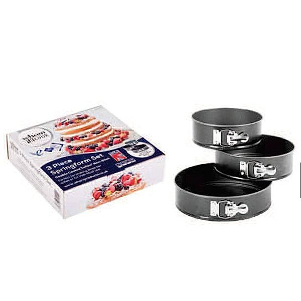 Wham Cook Teflon Springformen Set 3-Teilig