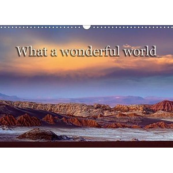 What a wonderful world (Wandkalender 2020 DIN A3 quer), Michael Voß