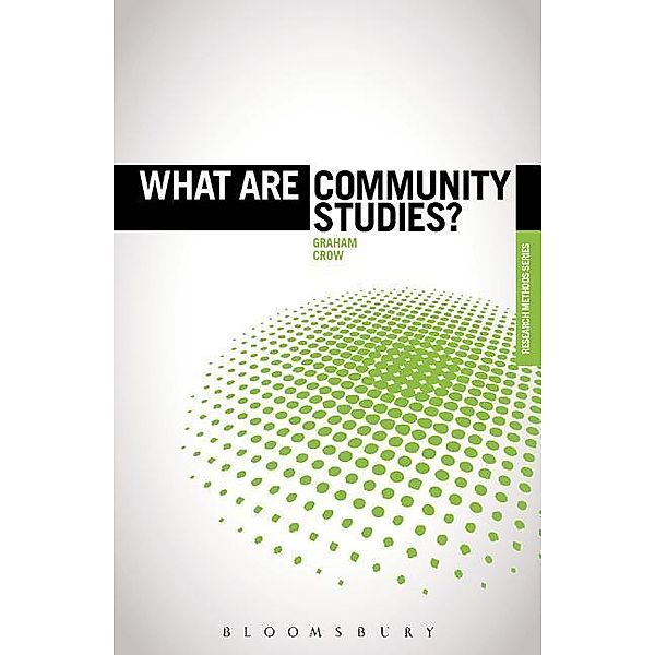 What Are Community Studies?, Graham Crow