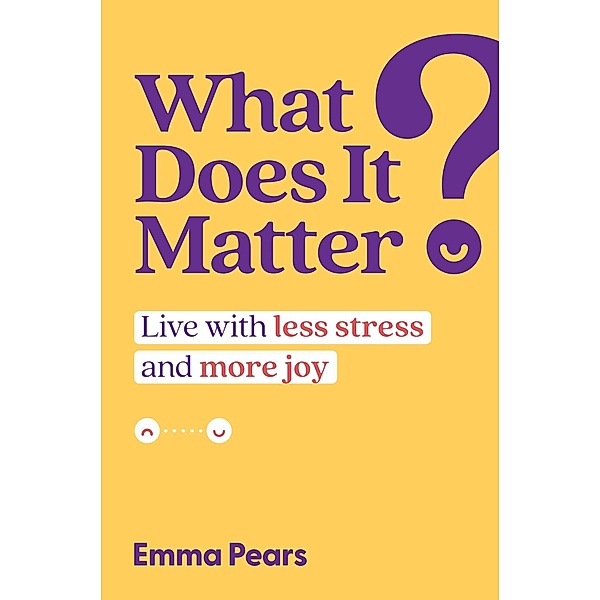What Does It Matter?, Emma Pears