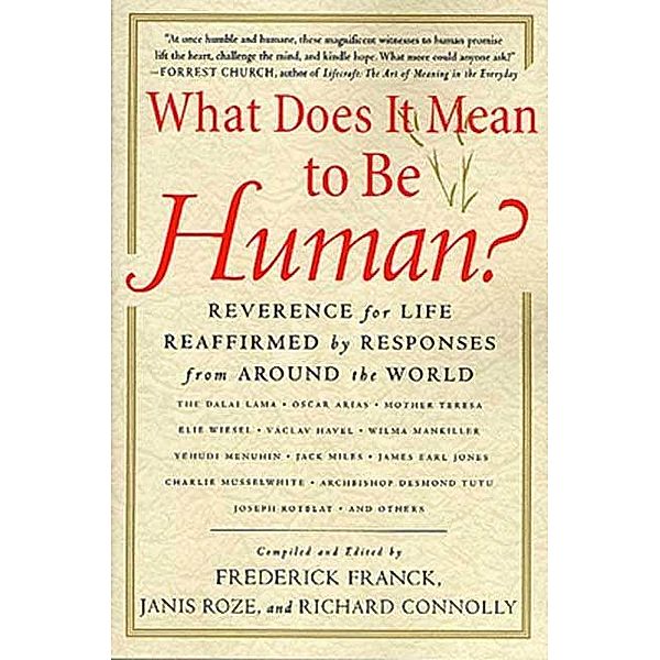 What Does It Mean to Be Human?