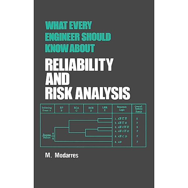 What Every Engineer Should Know about Reliability and Risk Analysis, Mohammad Modarres