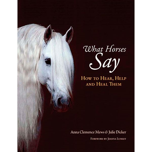 WHAT HORSES SAY, Julie Dicker