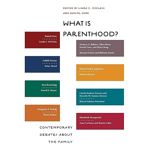 What Is Parenthood? / Families, Law, and Society Bd.7