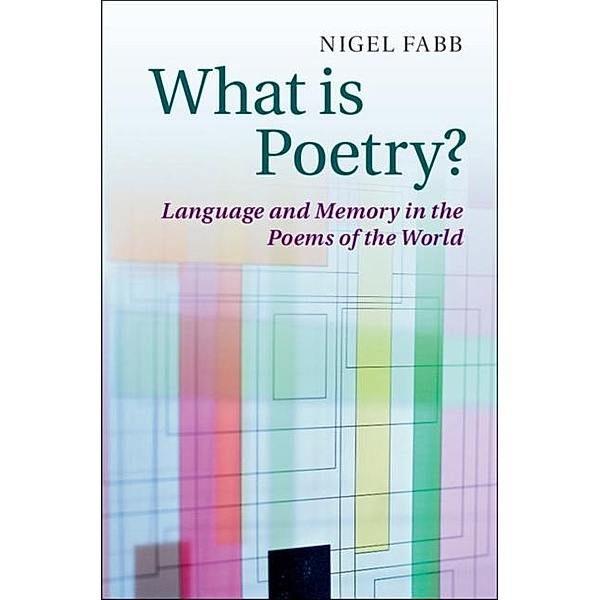 What is Poetry?, Nigel Fabb