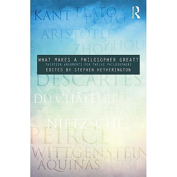 What Makes a Philosopher Great?