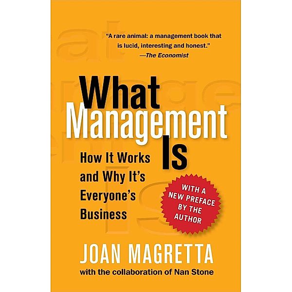 What Management Is, Joan Magretta