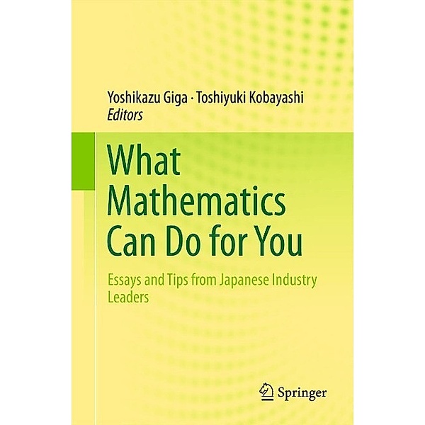 What Mathematics Can Do for You