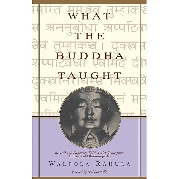 What the Buddha Taught, Walpola Rahula