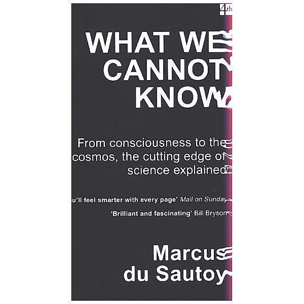 What We Cannot Know, Marcus Du Sautoy