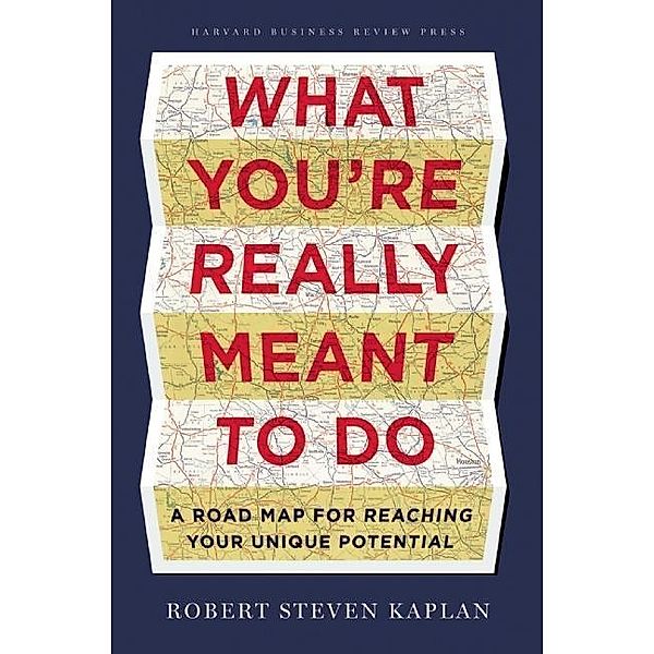 What You're Really Meant to Do, Robert Steven Kaplan