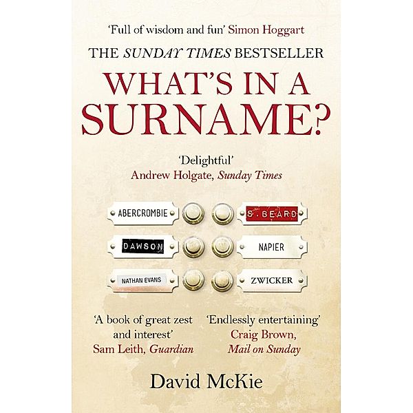 What's in a Surname?, David McKie