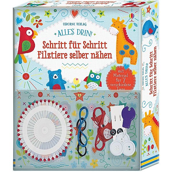 Wheatley, A: Alles drin! Schritt für Schritt Filztiere selbe, Abigail Wheatley