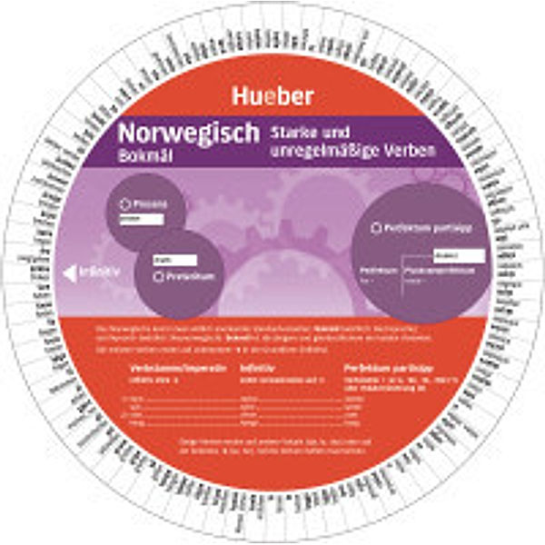 Wheel - Norwegisch - Starke und unregelmässige Verben